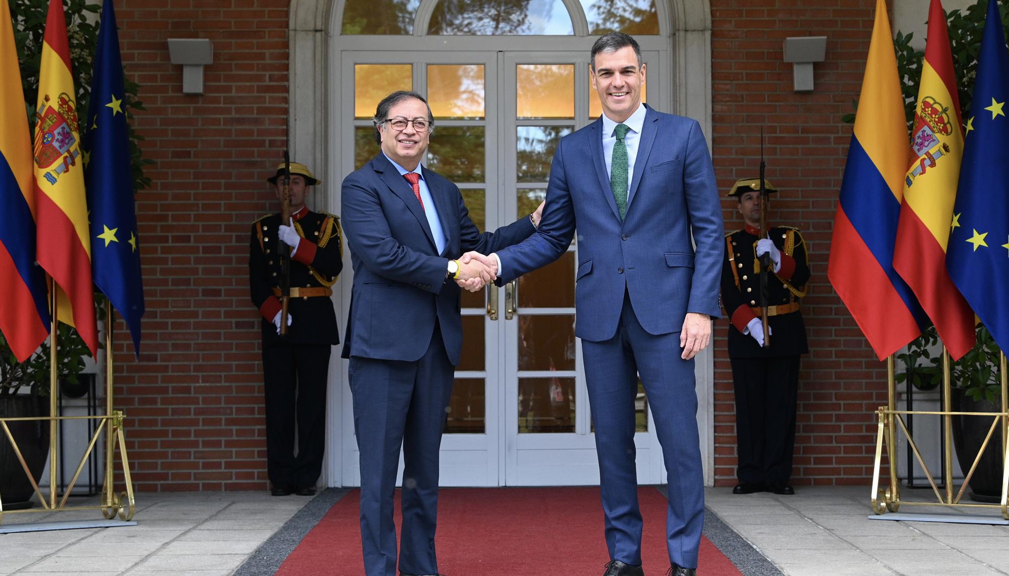 Gustavo Petro en La Moncloa